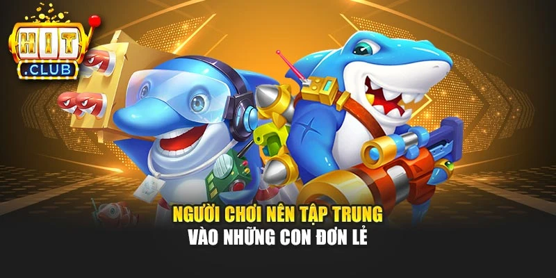 Người chơi nên tập trung vào những con đơn lẻ