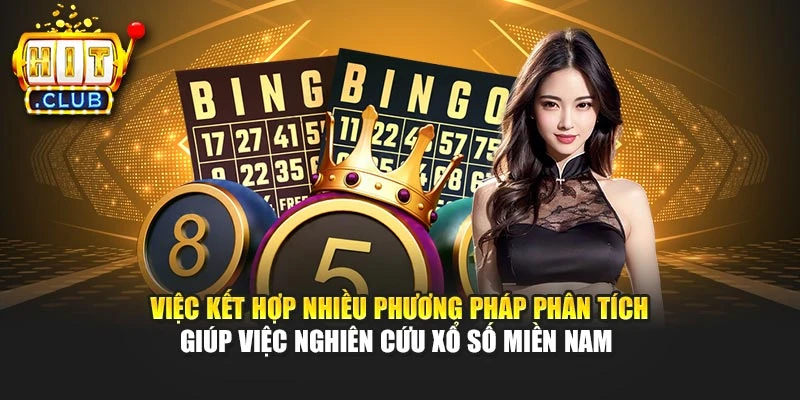 Việc kết hợp nhiều phương pháp phân tích giúp việc nghiên cứu xổ số miền Nam 